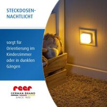 Reer 2in1 SleepLight Art.287522 Eucalyptus kaasaskantav öölamp