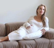 La Bebe™ Snug Maternity Pillow Art. 5-172 Wild Life. Pillow for Baby Sleep & Feeding, 20×70 cm