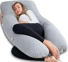 La Bebe™ Cushy Maternity Pillow Art.91911 Green 155x80cm