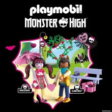 PLAYMOBIL Monster High – Valentine’s Day Date Draculaura & Clawd Set