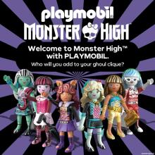 PLAYMOBIL Monster High – Fear Squad Figure Set for Spooky Cheer Adventures