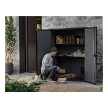 Aiakuur Deco Vertical Shed saarepuu toonis