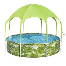 Laste Raamiga Bassein Katusega 244x51 cm Bestway 56432