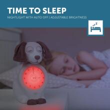 Zazu Kids Davy Dog Sleeptrainer Art.288270 Green Unetreener Davy öövalgusega