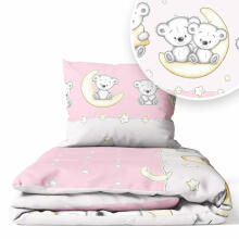 Kattekomplekt - 2 tk - 135x100, 40x60 - LEON - ROOSA
