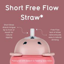Tum Tum Baby Cup Art.288479 Owl Baby sippy cup with straw for ages 6+ months, 300 ml