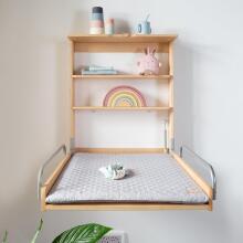 Roba Style Wall Changing Shelf  Art.288485 White Mähkimislaud (seinale kinnitatav)