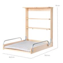Roba Style Wall Changing Shelf  Art.288485 White Mähkimislaud (seinale kinnitatav)