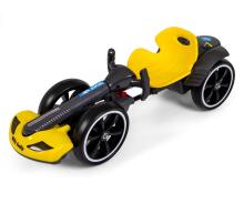 MILLY MALLY 6841 Battery-Powered Go-Kart Bolt Yellow (Battery 6)