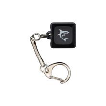 White Shark KEYCHAIN Promo Black Mechanical Switches