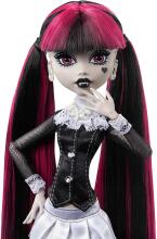 Monster High Reel Drama – Draculaura mustvalge kogumisnukk ja plakat