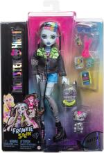 Monster High Frankie Stein nukk – teksajakk, Watzie ja aksessuaarid