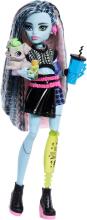 Monster High Frankie Stein nukk – lühike kampsun, nahkseelik ja Watzie