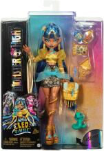 Monster High Cleo De Nile nukk – kuldne kuninglik stiil Hissette ja tarvikutega