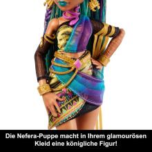 Monster High Nefera De Nile nukk – kuninglik muumia Lavish ja tarvikutega