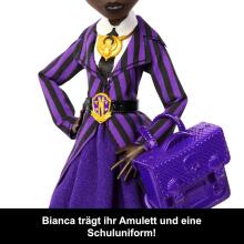Monster High x Wednesday Bianca Barclay nukk – Nevermore stiil sirenamulettiga