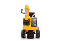 Ride-on car wiht handle - 662 - EXCAVATOR - CAT - YELLOW