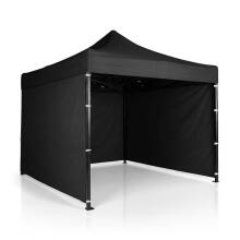 Aedpaviljon 3 seina 3 x 3m must Plonos