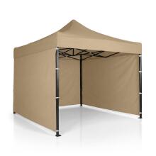 Aedpaviljon 3 seina 3 x 3m beež Plonos
