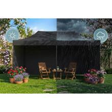 Aedpaviljon 3 seina 3 x 6m must Plonos