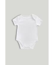 Mothercare Body Art.CB387 Puhast puuvillast lühikeste varrukatega beebibody, 56-98 cm