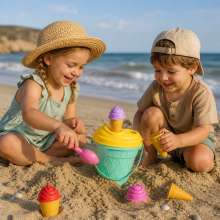 Bebe Basic Sand Toys Ice Art.290212 Liivatarvikute komplekt, 5 tk.
