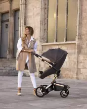 Mima Xari Max Art.290218 Сhampagne Chocolate  Exclusive set: stroller unit, chassis and carrycot