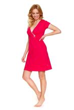Doctornap  Cotton Night Dress Art.TCB.5160.VIVA_MAGENTA   Хлопковая ночная рубашка для беременных/кормления