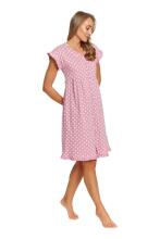 Doctornap  Cotton Night Dress Art.TCB.7455.HEARTS.S.01  Хлопковая ночная рубашка для беременных/кормления