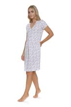 Doctornap  Cotton Night Dress Art.TCB.5335.PAPAYA Cotton nightgown for pregnant/nursing