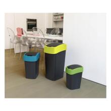 Pr&uuml;gikast Flip Bin 9L must/roheline