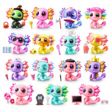SURPRISE mini figuur kapslis Aksolotlis, 1 sari, assort., 77623GQ1