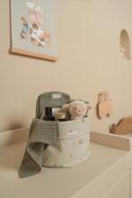Little Dutch Facecloths Art.TE51714022 Little Farm Green Naturaalsed multifunktsionaalsed padjad, 2 tk (26x26 cm)