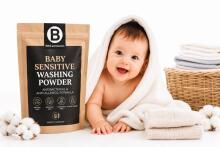 Bebe Basic Baby Sensitive Washing Powder Art.292438  Pesupulber imikutele alates esimestest elupäevadest, 400g