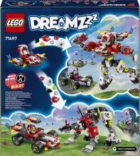 LEGO Dreamzzz Cooperi Tiigri Mech ja Zero Kuum Auto