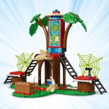 LEGO Spidey ja Gobby Raptorite lahing puumaja peakorterisse