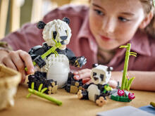 LEGO Creator Metsloomad: Panda Perekond