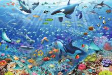 Ravensburger pusle 3000 tk Allveemaailm