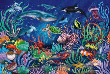 Ravensburger Puitpuzzle 500 tk Allveemaailm