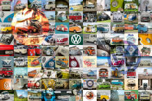 Ravensburger Pusle 3000 tk 99 VW Campervan Moments
