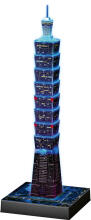 Ravensburger 3D pusle Taipei torn, ööversioon