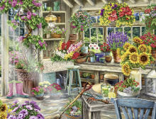
Ravensburger Puzzle 2000 pc Gardener's Paradise