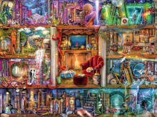 Ravensburger Pusle 1500tk Suur Raamatukogu