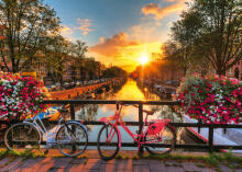 Ravensburger pusle 1000 tk Jalgrattad Amsterdamis