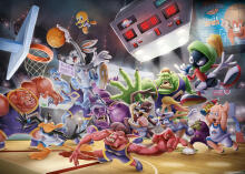 Пазл Ravensburger 1000 деталей Space Jam