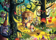 Ravensburger Pusle 1000 tk Lõvid, Tiigrid, Karud