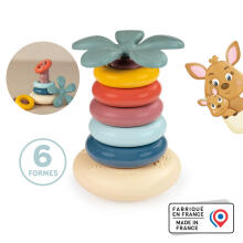 Smoby Roly Poly Pyramid - colorful