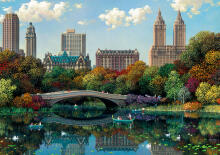 Ravensburger Pusle 1000 tk New Yorgi Bow Bridge