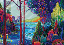 Ravensburger Puzzle 1000 Pieces: Indigo Forest
