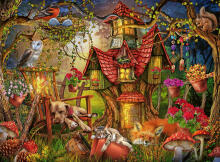 Ravensburger pusle 200 tk Metsamaja